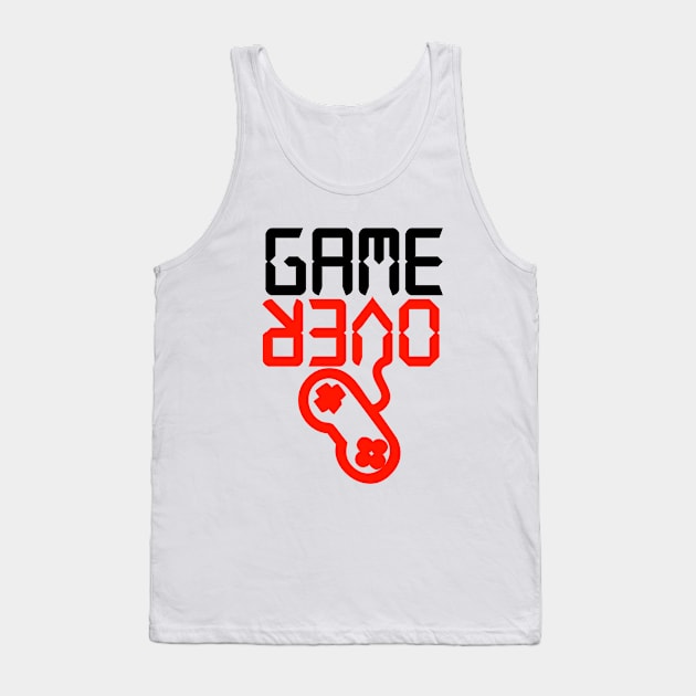 Game Over Tank Top by CanCreate